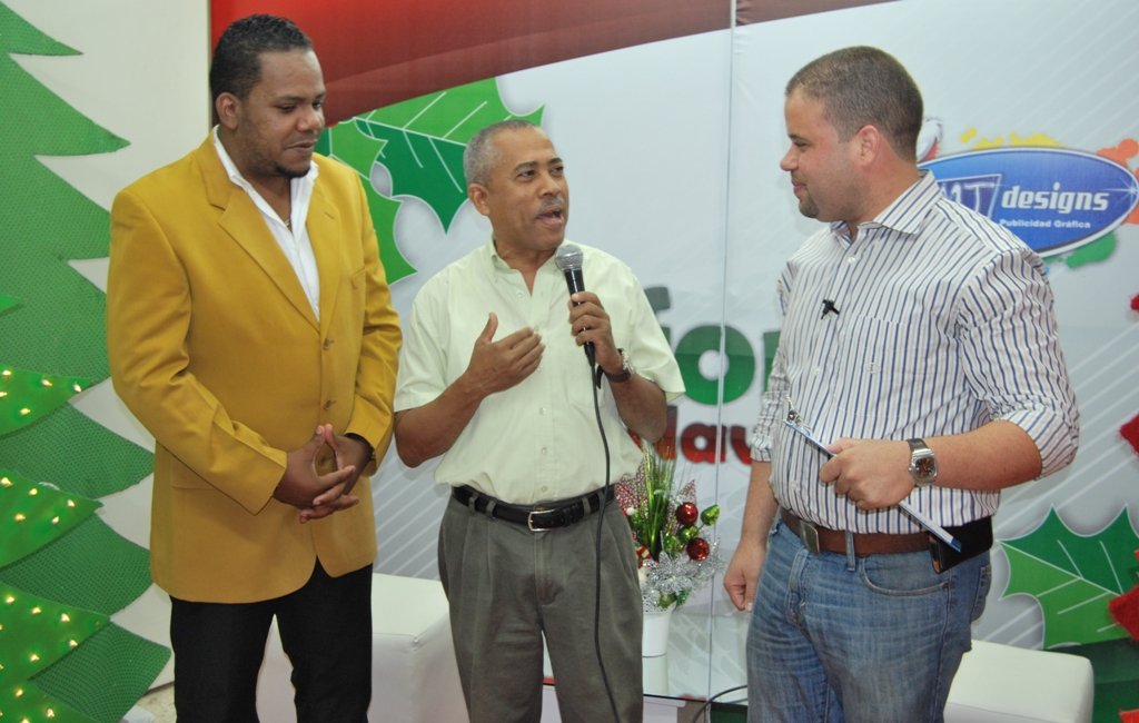Nelson Peña y Carlos Brito en Alfonso en Navidad
